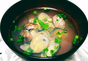 白だしで簡単♪あさりのお吸い物