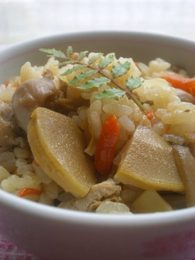 ◆具は後のせ 炊き込みご飯◆