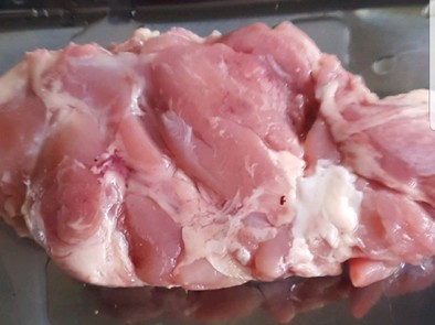 鶏モモ肉が柔らかくなる✿塩鶏風下ごしらえの写真