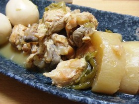 鶏手羽元のオレンジジュース煮