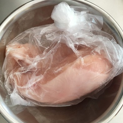 鶏胸肉を柔らかくする方法の写真