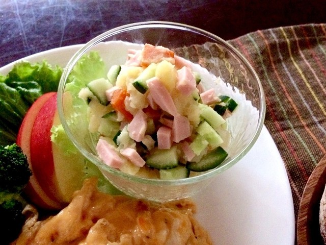 朝食に お弁当に 簡単 ポテトサラダ レシピ 作り方 By なえズクッキング クックパッド 簡単おいしいみんなのレシピが366万品