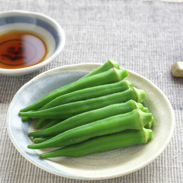 簡単 ゆでオクラ 丸オクラ の麺つゆ味 レシピ 作り方 By Saku95 クックパッド 簡単おいしいみんなのレシピが351万品