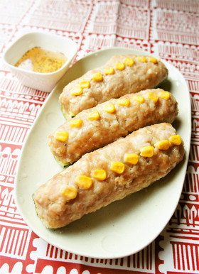 ❁酢こしょ旨~レンチンズッキーニ焼売風❁