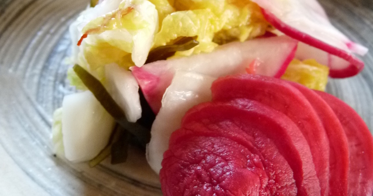 白菜と赤カブのお漬物 by 真さん 【クックパッド】 簡単おいしいみんなのレシピが350万品