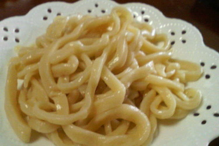 シンプル手打ちうどん レシピ 作り方 By Hirosan クックパッド