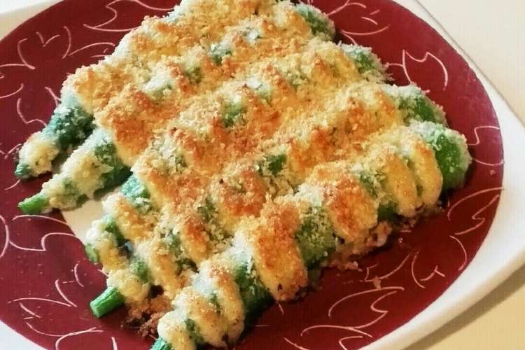 簡単 オクラのチーズパン粉焼き レシピ 作り方 By M Sきっちん クックパッド 簡単おいしいみんなのレシピが360万品