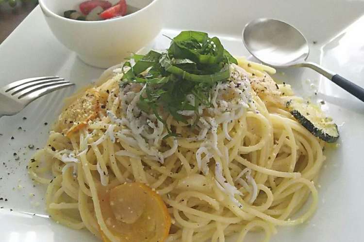 癖になる 爽やかレモンしらすオイルパスタ レシピ 作り方 By ちーはまdeちーはま クックパッド