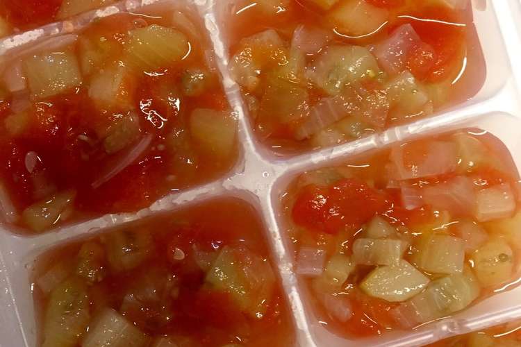 まとめ煮離乳食 トマトソース 後期 レシピ 作り方 By ふもふもきち クックパッド 簡単おいしいみんなのレシピが356万品