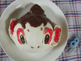 ポケモン☆ヒコザルのケーキ