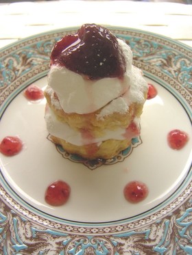 簡単♪プチ☆ショートケーキ