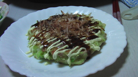 【週1のお好み焼き】