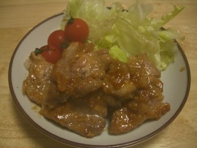 豚肉のゆずみそ焼き