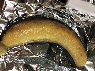 トースターで焼きバナナの写真