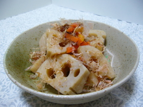 れんこんの土佐煮