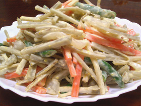 おなかキレイ✫食物繊維たっぷりサラダ