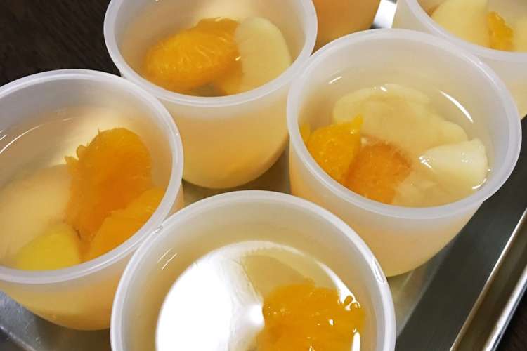 甘さ控えめフルーツゼリー レシピ 作り方 By Y Miyu クックパッド 簡単おいしいみんなのレシピが360万品