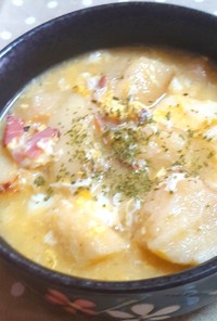 スペイン風ニンニクのスープ