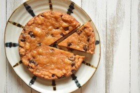 炊飯器で!スライスチーズのチーズケーキ