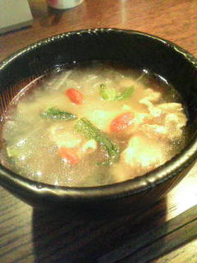 大根のとろみスープ♪