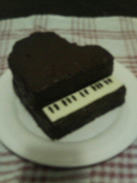 ピアノケーキ