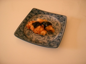弁当に最適!簡単・ウマイささみの磯辺揚げ