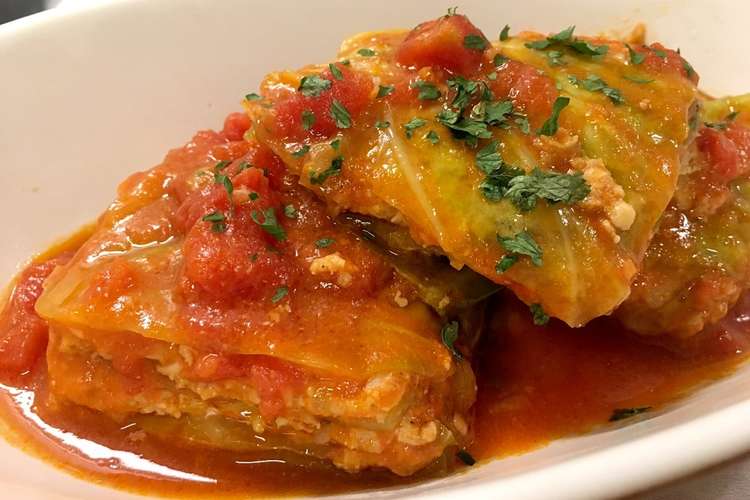 キャベツとひき肉のトマト煮 レシピ 作り方 By みぃのキッチン クックパッド 簡単おいしいみんなのレシピが355万品