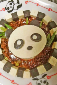 CookDoでかわいいパンダ麻婆豆腐