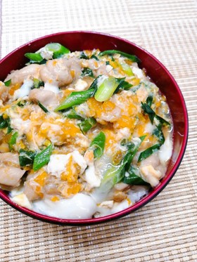 フライパンで簡単✤おだし香る関西風親子丼