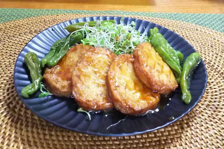 薩摩揚と獅子唐甘辛煮 レシピ 作り方 By 中村聡一 クックパッド 簡単おいしいみんなのレシピが375万品