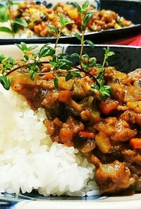 夏の疲れを吹き飛ばす!レンジドライカレー