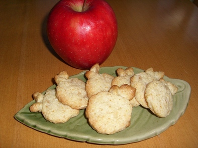 りんごクッキーの写真