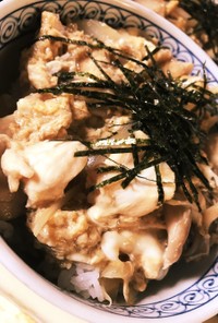 柔らか鶏胸肉の親子丼