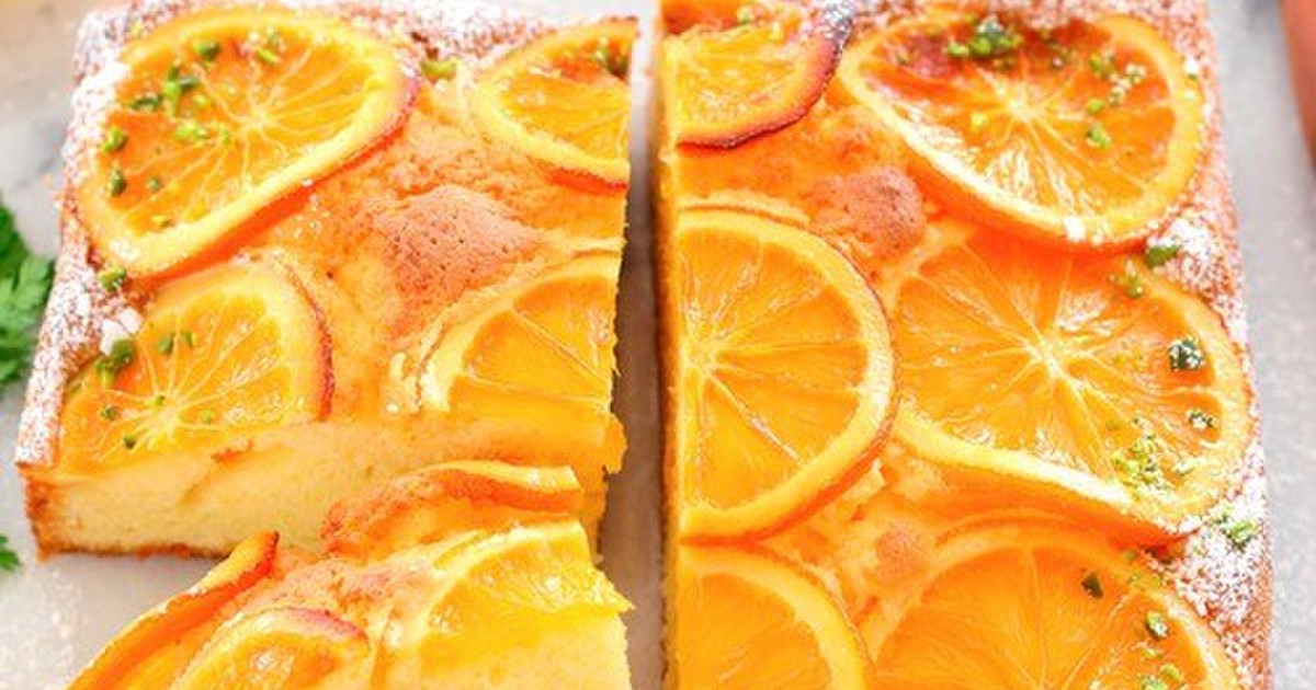 しっとりふわふわ オレンジケーキ レシピ 作り方 By まりも１０１６ クックパッド