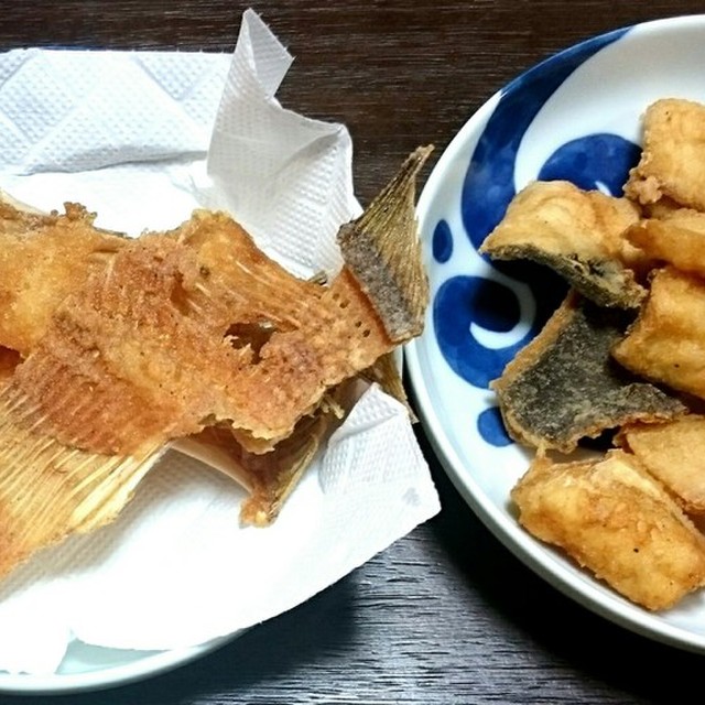 二度旨い 黄金鰈の唐揚げ 骨せんべい レシピ 作り方 By チャンコ ラボ クックパッド 簡単おいしいみんなのレシピが375万品