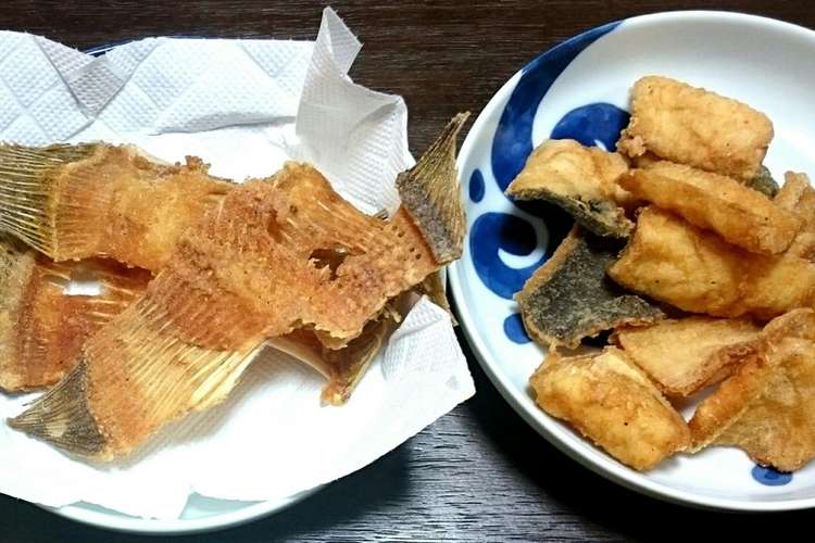 二度旨い 黄金鰈の唐揚げ 骨せんべい レシピ 作り方 By チャンコ ラボ クックパッド 簡単おいしいみんなのレシピが366万品