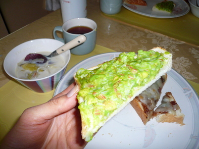 森バタトーストの写真