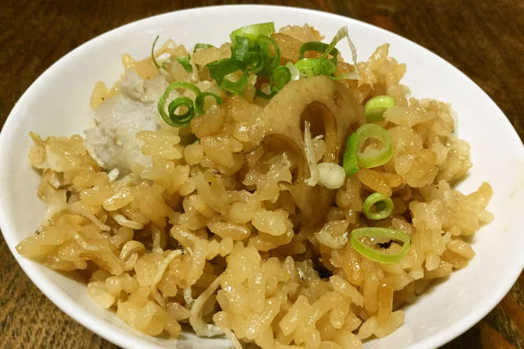蓮根と里芋の炊き込みご飯 レシピ 作り方 By あきつこどもキッチン クックパッド 簡単おいしいみんなのレシピが353万品