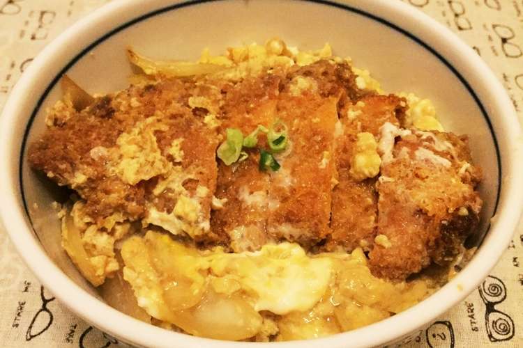 簡単 鶏カツ丼 レシピ 作り方 By うろんなぬこ クックパッド 簡単おいしいみんなのレシピが354万品