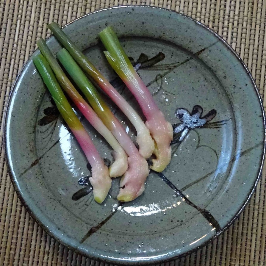 葉生姜の甘酢漬けの画像