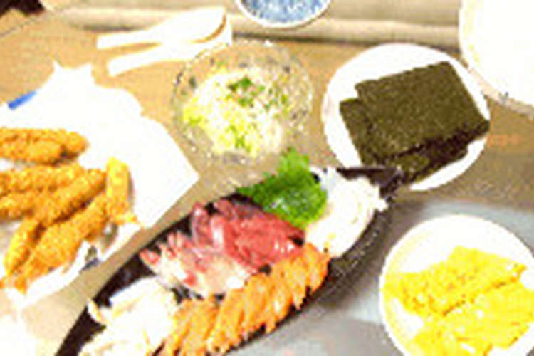 節約手巻き寿司 レシピ 作り方 By 藤村ちゃん クックパッド 簡単おいしいみんなのレシピが354万品