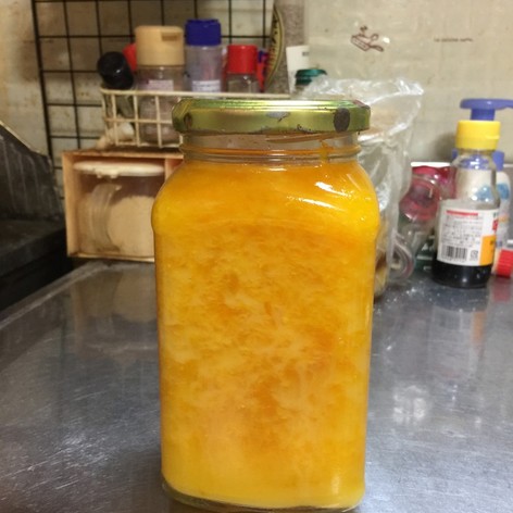 みかん缶詰の簡単オレンジソース