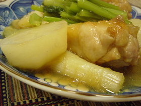 かぶと鶏肉のスープ煮☆