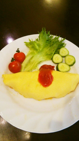 家カフェ☆洋食屋さんのオムライス