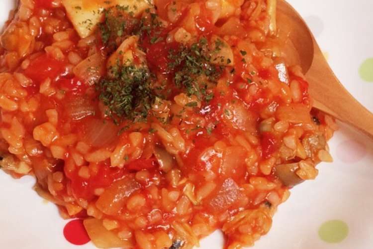 アルファ米を戻さず使える トマトリゾット レシピ 作り方 By ゆん クックパッド 簡単おいしいみんなのレシピが364万品