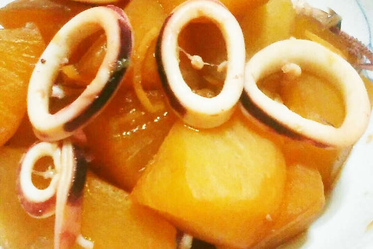 イカと大根の煮物 レシピ 作り方 By Mikemino クックパッド 簡単おいしいみんなのレシピが349万品