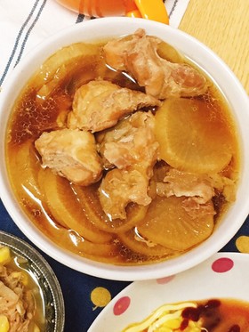 炊飯器で簡単!鶏肉と大根の煮物