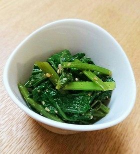 簡単!絶品♪空芯菜のやみつきごま和え