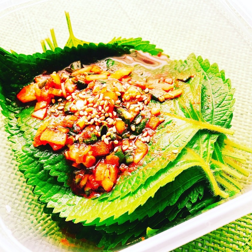 簡単！えごまの葉キムチ by 하루♡ 【クックパッド】 簡単おいしいみんなのレシピが356万品