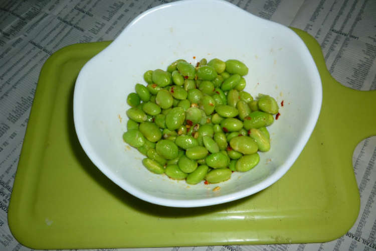 むき 枝豆 レシピ